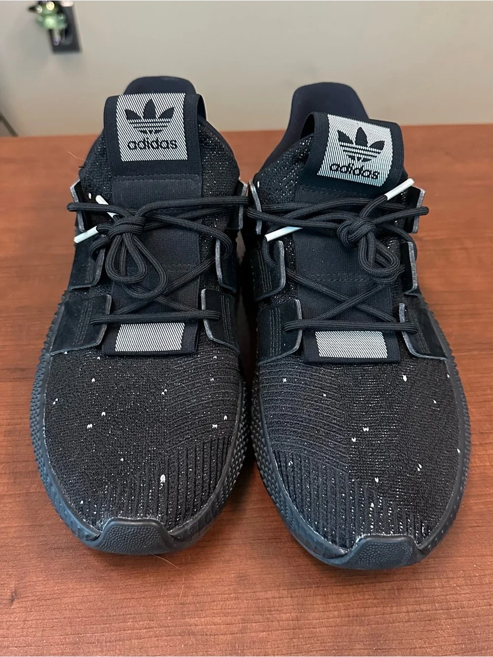 Adidas Prophere Sneakers Mens 9 Black Low Top Lace Up
